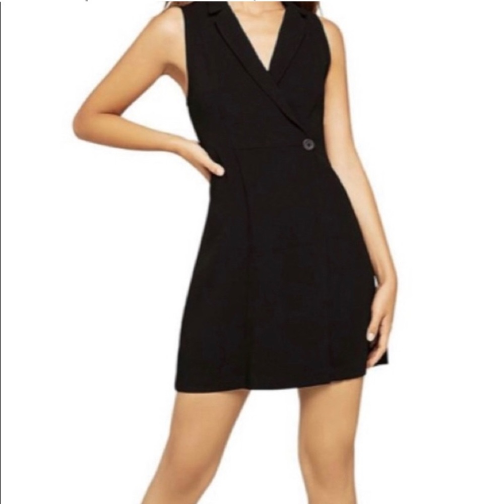 BCBGeneration Black Sleeveless Dress